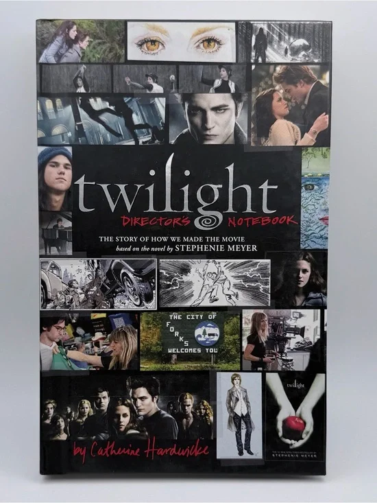 Twilight Director's Notebook Wall Art - Black Collage Design