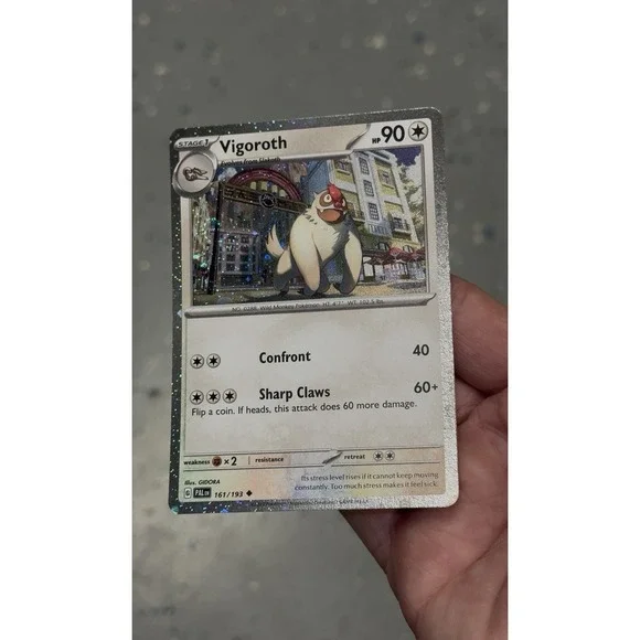 FART SWIRL 🌀Vigiroth 161/193 Paldea Evolved‎ Cosmos Holo Pokemon Card LP