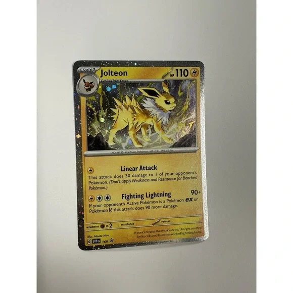 Jolteon 169 promo‎ cosmos holo FART SWIRL🌀 Near mint!! NM