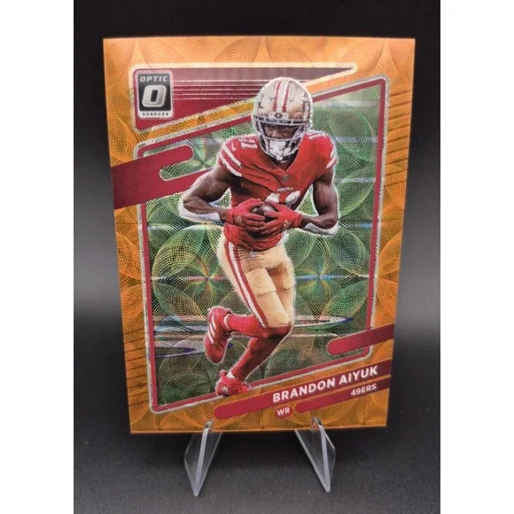 2021‎ Donruss Optic Brandon Aiyuk #189 Orange Scope /79 San Francisco 49ers