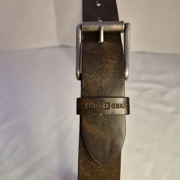 Swiss Gear Men's Bonded Leather Belt Size XXL (44-48) Brown SGT319.70