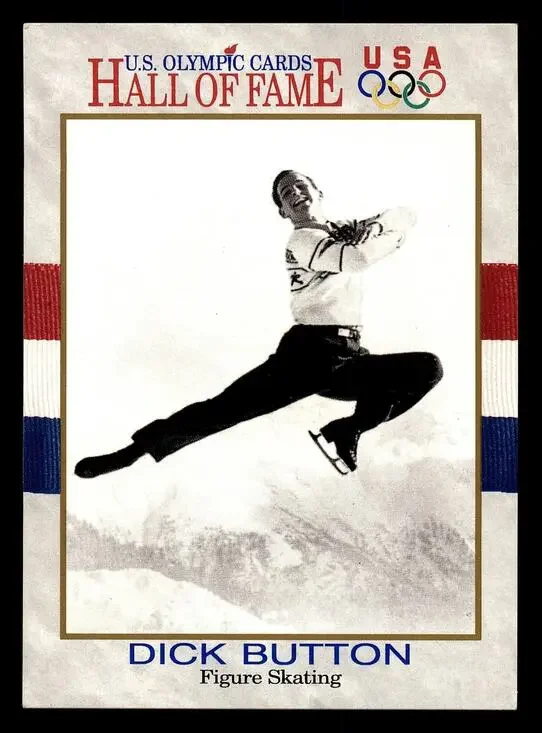1991 Impel U.S. Olympic Hall of Fame #12 Dick Button Card