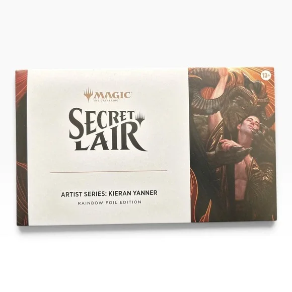 Magic The Gathering Secret Lair Artist Series Kieran Yanner Rainbow Foil NEW