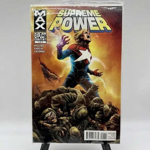 Supreme Power‎ #1 Marvel MAX Comics 2011 Bagged And Boarded