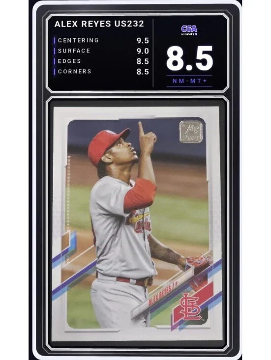 2021 Topps Update #US232 Alex Reyes St. Louis Cardinals - CGA 8.5 Digital Grade