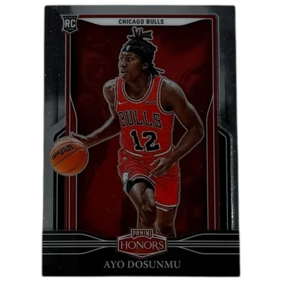Ayo Dosunmu 2021-22 Panini Chronicles Honors Silver #682 RC Chicago‎ Bulls