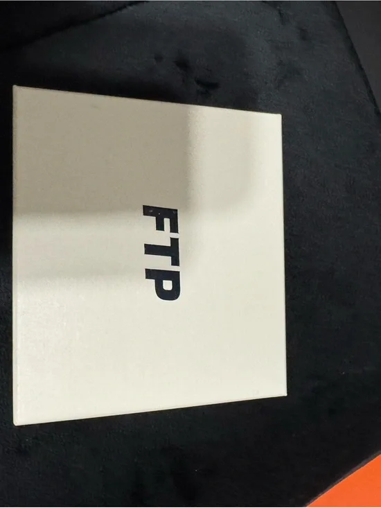 FTP Damier Belt in black