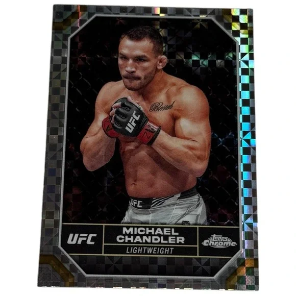 2024 Topps‎ Chrome UFC Michael Chandler X-Fractor #136
