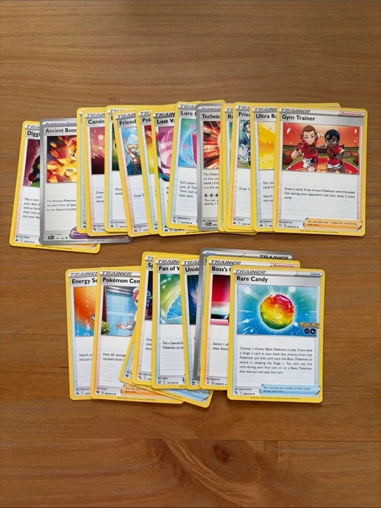 Mixed Pokémon TCG Trainer Lot 25 Unique Cards | ✨5/$25✨