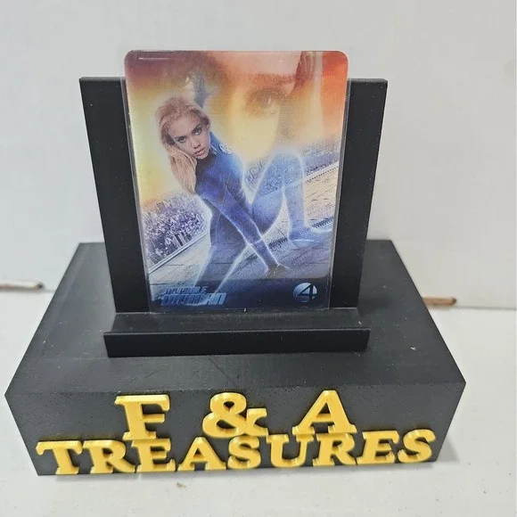 2007 Fox Marvel Fantastic Four Lenticular The Invisible Woman Sue Storm