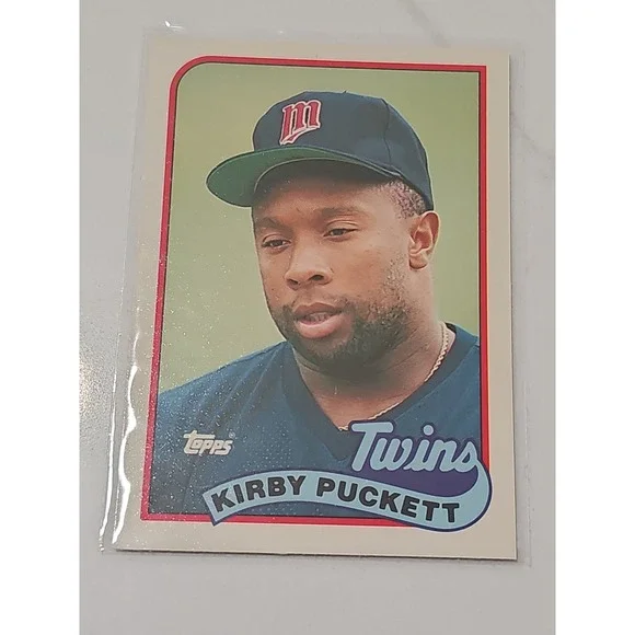 1989 TOPPS TIFFANY #650 KIRBY PUCKETT TWINS HOF  NM