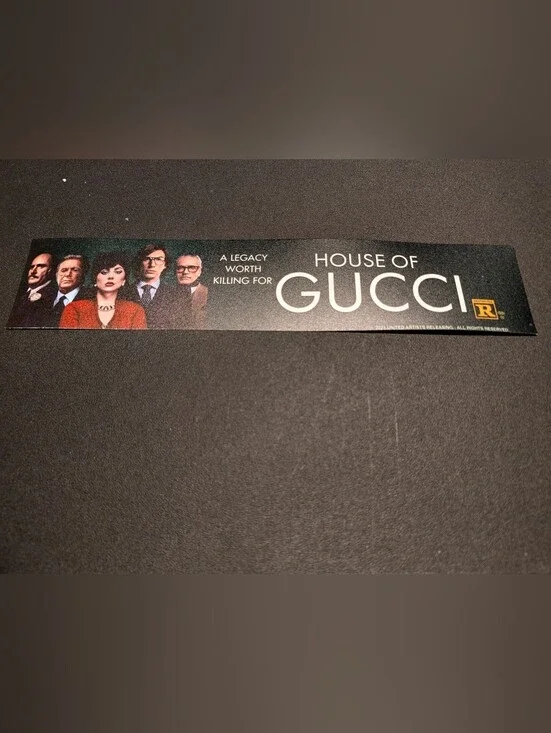 House Of Gucci Movie Mylar