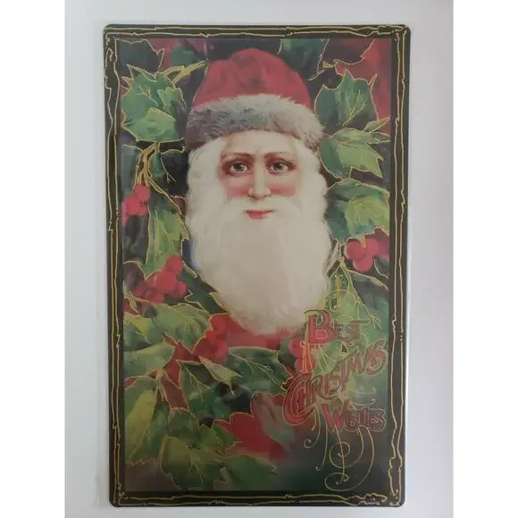 Best Christmas Wish 16 x10 Ohio Wholesale Inc Rustic Retro Metal Sign Toys 44619
