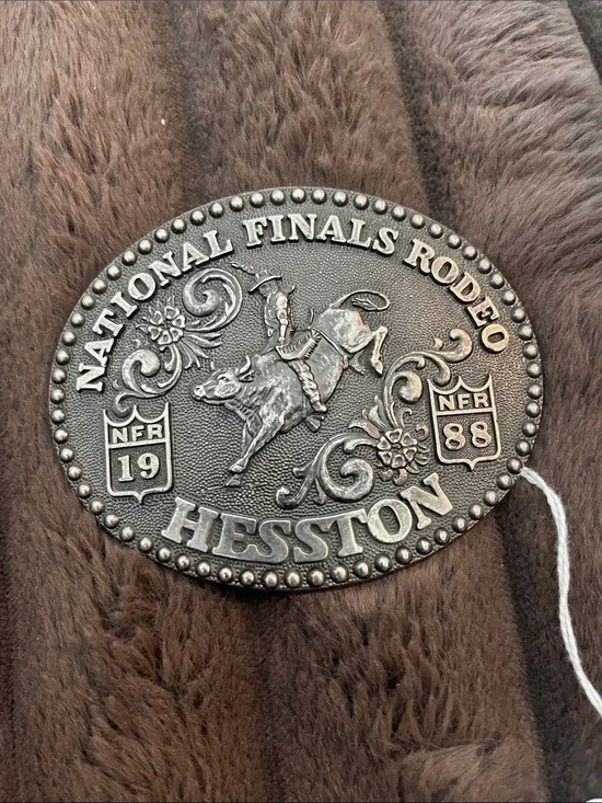 1988 NFR Finals Rodeo Buckle