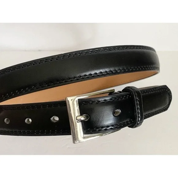 Barbados leather Men 3XL‎ Belt Black 1