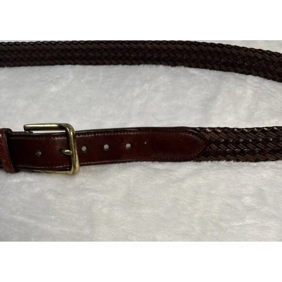 Burberry London Leather Belt - Size 42