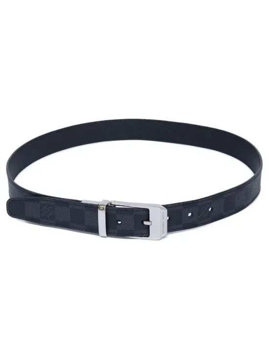 Louis Vuitton Ceinture Seattle Damier Graphite Reversible 85/34 Belt