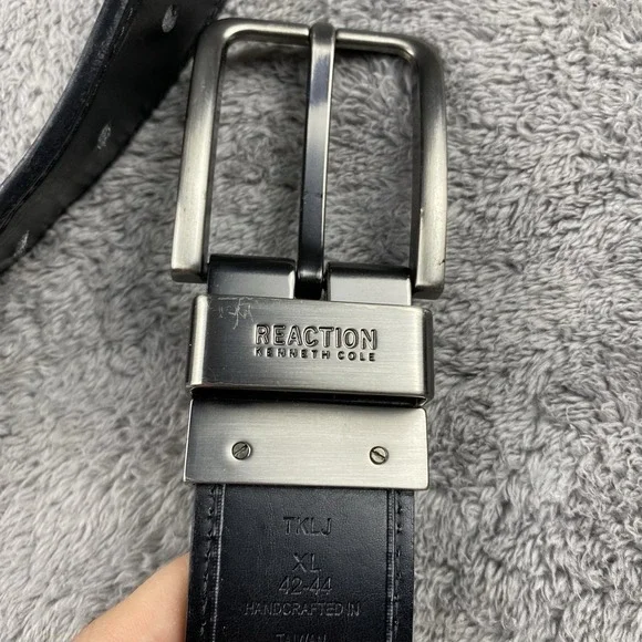 Kenneth Cole Reaction Belt Mens XL 42-44 Black‎