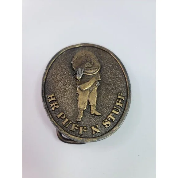 Vintage 1976 H.R. Puff N Stuff Belt Buckle Sid & Marty Krofft Made USA Pufnstuf