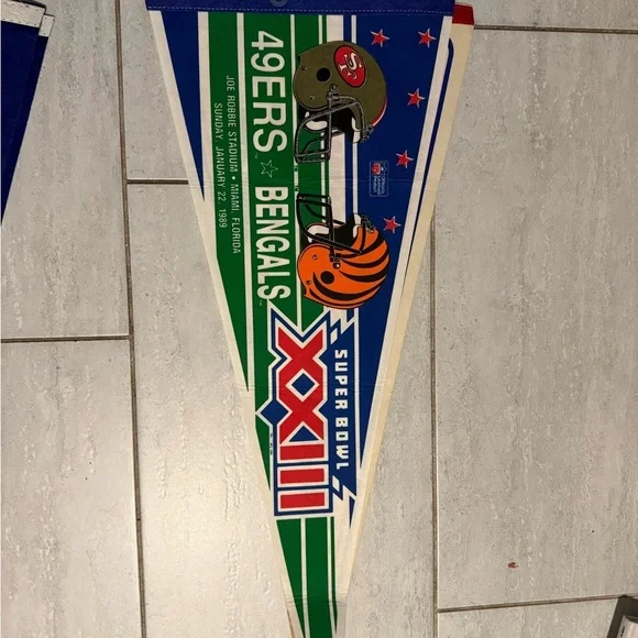Super Bowl XXIII Pennant