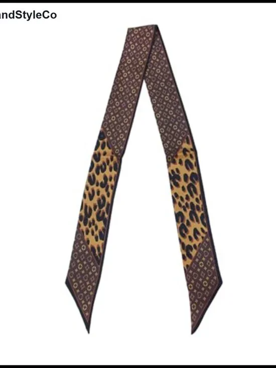 Mulberry Silk Scarf Neck Tie Headband Handbag Wrap 100% Silk