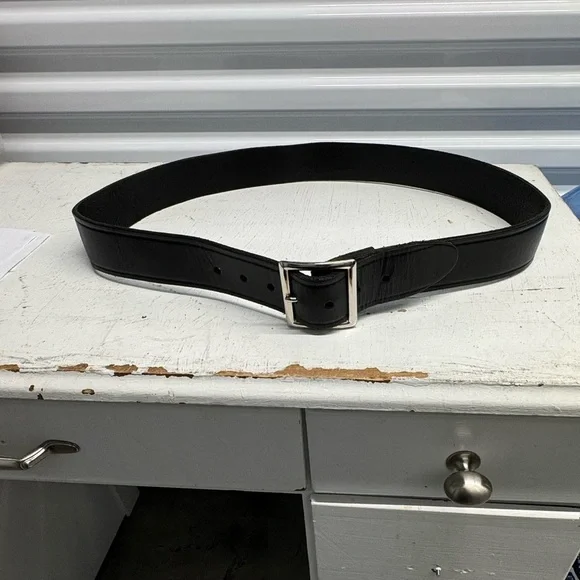 Black Uniform Belt - Waist Size 44”