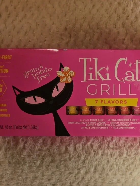 Grill Wet Cat Food Variety Pack - Pink