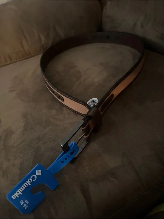 Brown Belt Mens Medium 34 36 Columbia