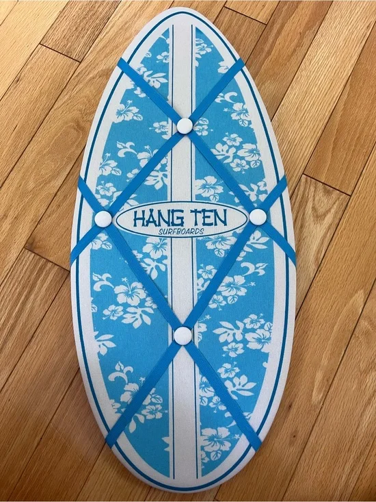 Blue Surfboard Photo/Memory Board