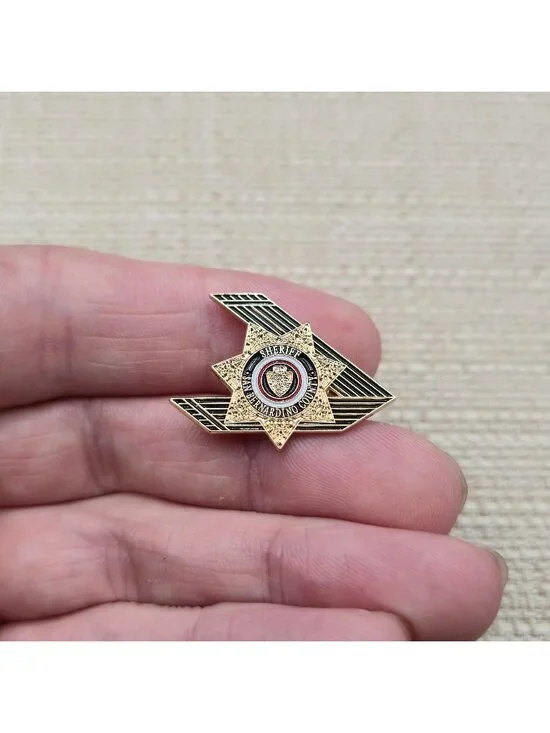 San Bernardino County Sheriff Department Gold Star Law Enforcement Pin A8462