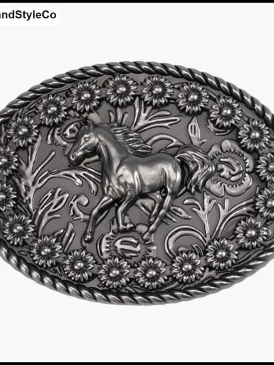 Western Belt Buckle for 1.5