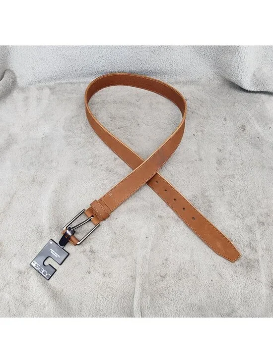 Joes Jeans Belt Mens 38 Brown Full Grain Leather Hand Made *NWT*