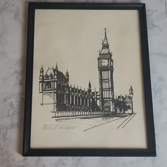 ‎Vintage Stillwell Big Ben London Picture