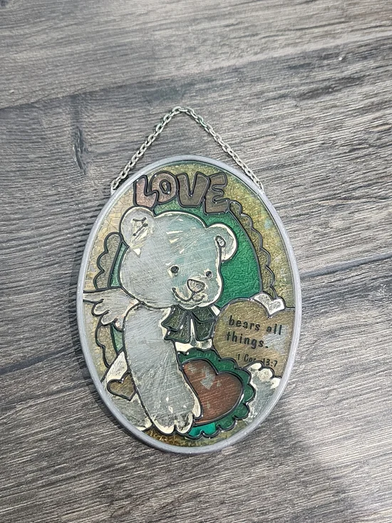 LOVE Bear Sun Catcher