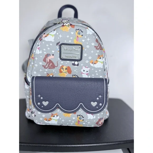 Disney Parks 2025 Pets Loungefly Backpack‎ Cats Dogs Marie – New