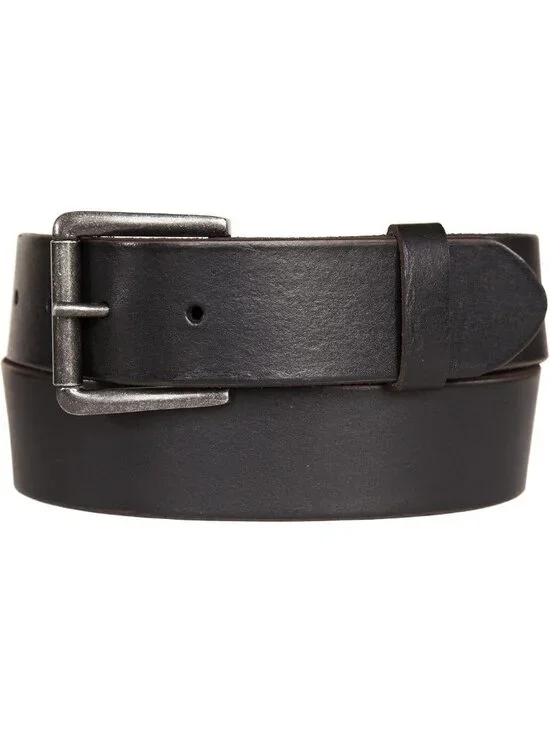 Classic Casual Men's Leather Belt | Everyday Wear | Genuine Leather | Metal