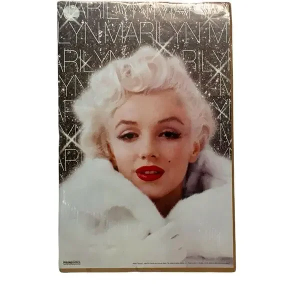 Marylin Monroe Color Portrait Poster