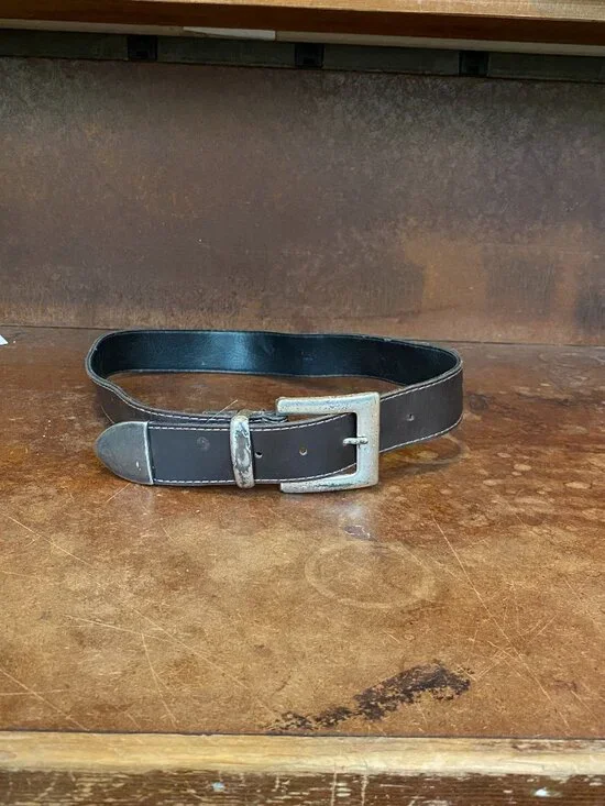 Vintage Absolutely Fresh Prestige Leather Belt Made in USA Size 29