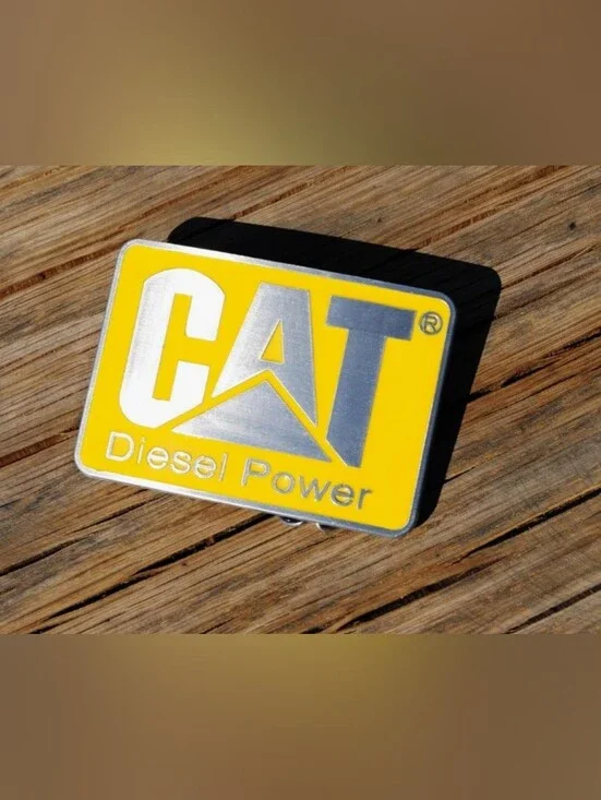 New CAT Caterpillar Diesel Power belt Buckle Choose One 2 Styles Available