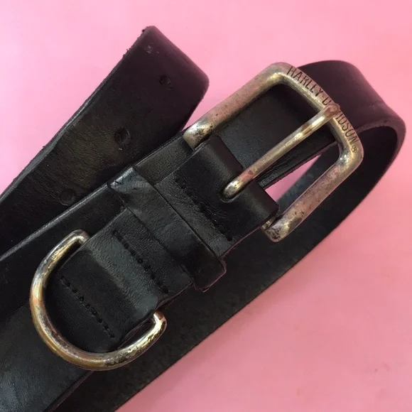 Vintage Harley-Davidson leather belt