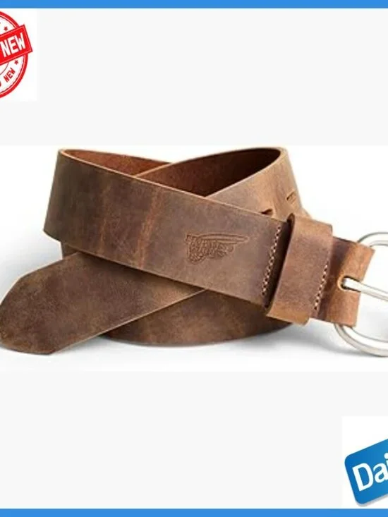 Men's Full Grain Leather Belt 1.5