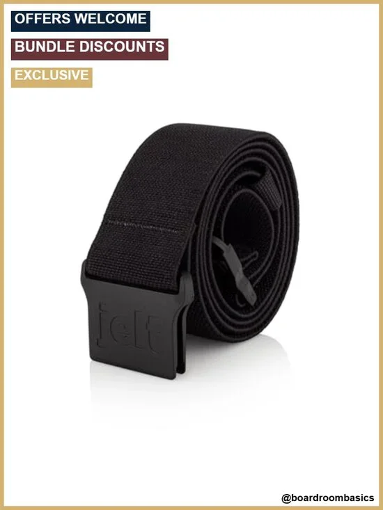 Elastic Stretch Belt with Non-Slip Grip, Metal-Free Tactical Belt for Work,