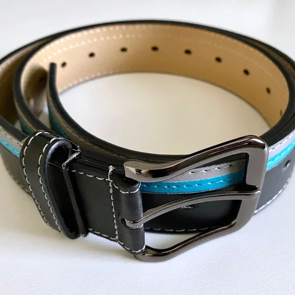 Black, Gray and Blue Belt