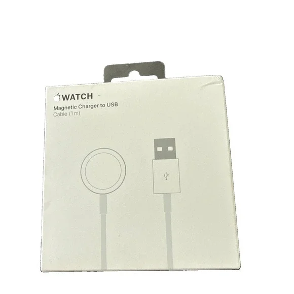 New Apple Watch Magnetic Charging Cable (1m) MX2E2AM/A USB Connector - White