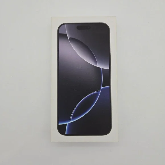 Apple Unisex Black iPhone 16 Pro Max Retail Empty Box Only