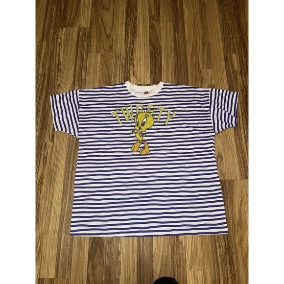 Tweety Bird Vintage VTG‎ 1997 T-Shirt Graphic Tee Shirt Looney Tunes EUC