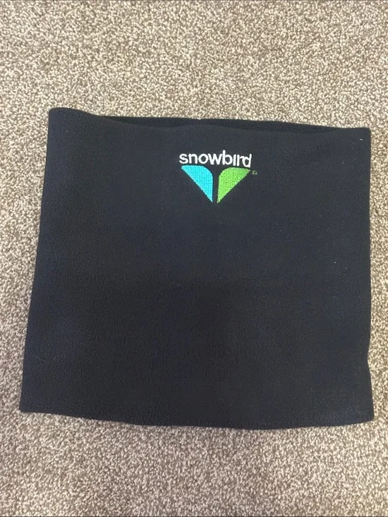 Snowbird Black Neck Warmer