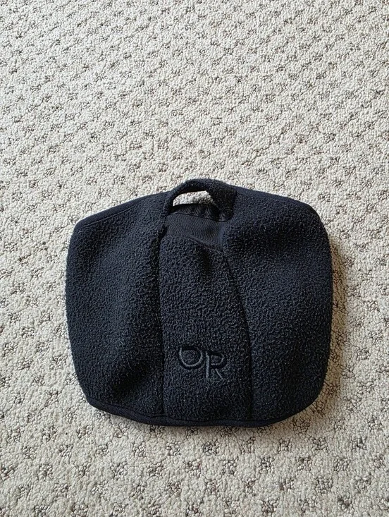 Outdoor Research Black Fleece Gear Pouch with Top Loop