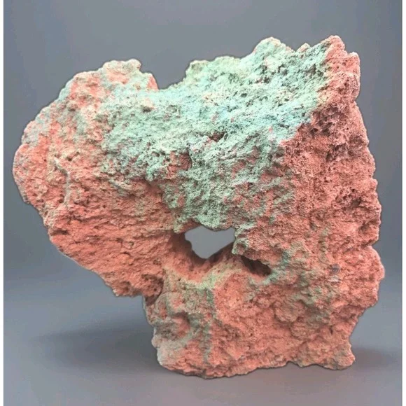 Unique 6.75lb Native Copper Nugget Crystal Specimen Natural Center Hole Display