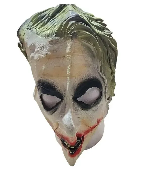 2008 Rubies Joker Mask Halloween Costume Adult Size